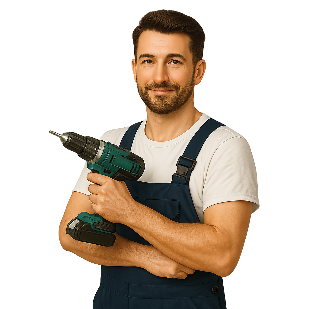 Profissional com parafusadeira – TrampoIn